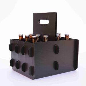 Cesto Caixa Engradado Para 12 Cervejas 600ml - BWB12