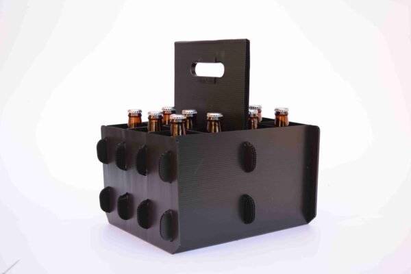 Cesto Caixa Engradado Para 12 Cervejas 600ml - BWB12