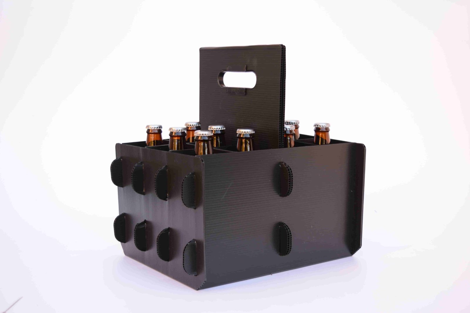 Cesto Caixa Engradado Para 12 Cervejas 600ml - BWB12