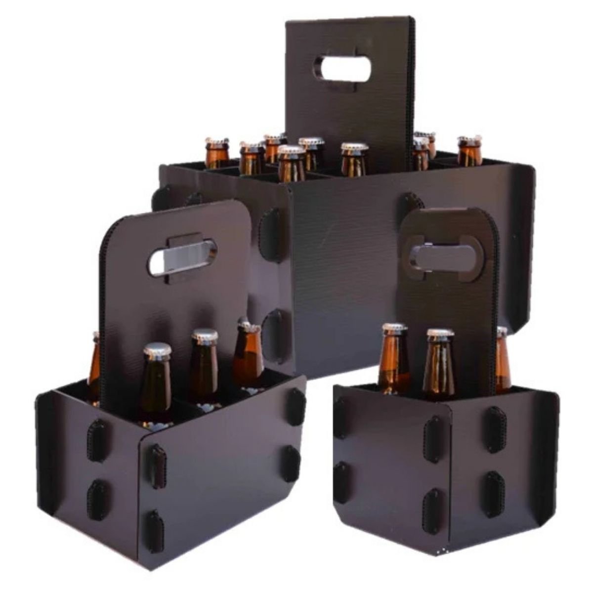 Cesto Caixa Engradado Para Garrafas 600ml